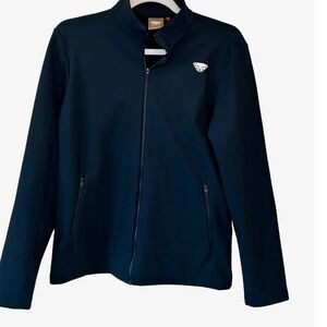 Dynafit Womens Size L Black Jacket Full Zip Softshell Full Zip Fleece Lined